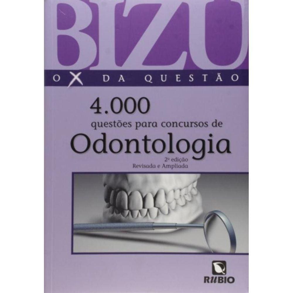Bizu De Odontologia - 4000 Questoes Selecionadas P