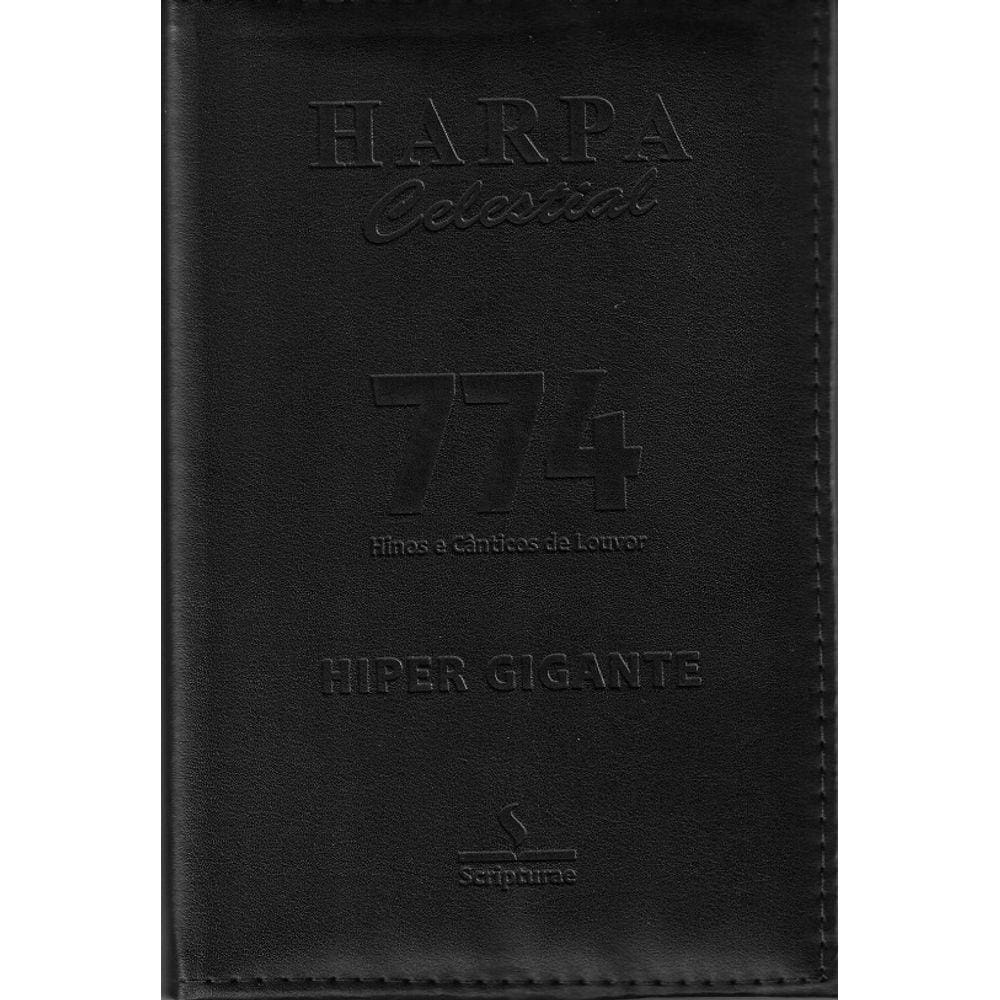Harpa Luxo grande letra Gigante
