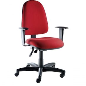 Cadeira Diretor Para Escritório Linha Confort Vermelho