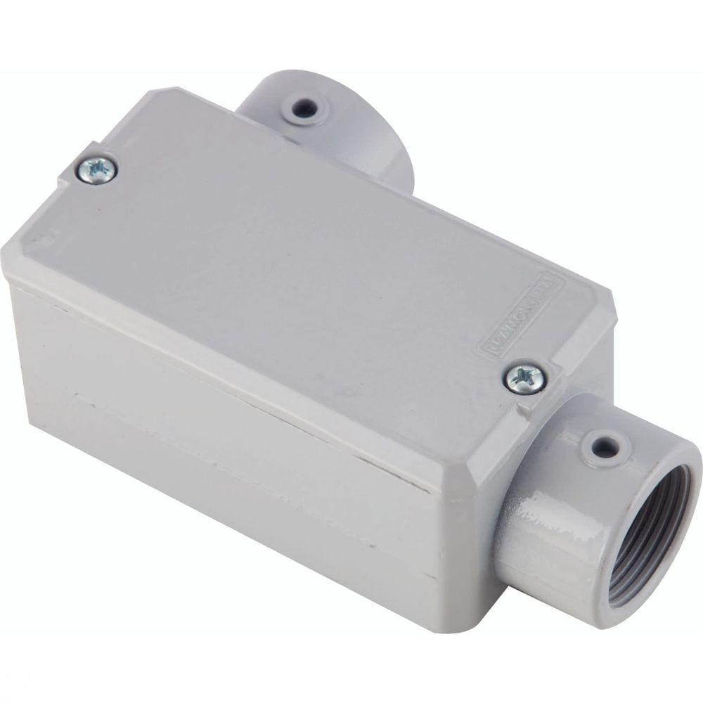 Condulete fixo 1” tipo ”LL” - com tampa / rosca BSP / com pintura eletrostática a pó Tramontina