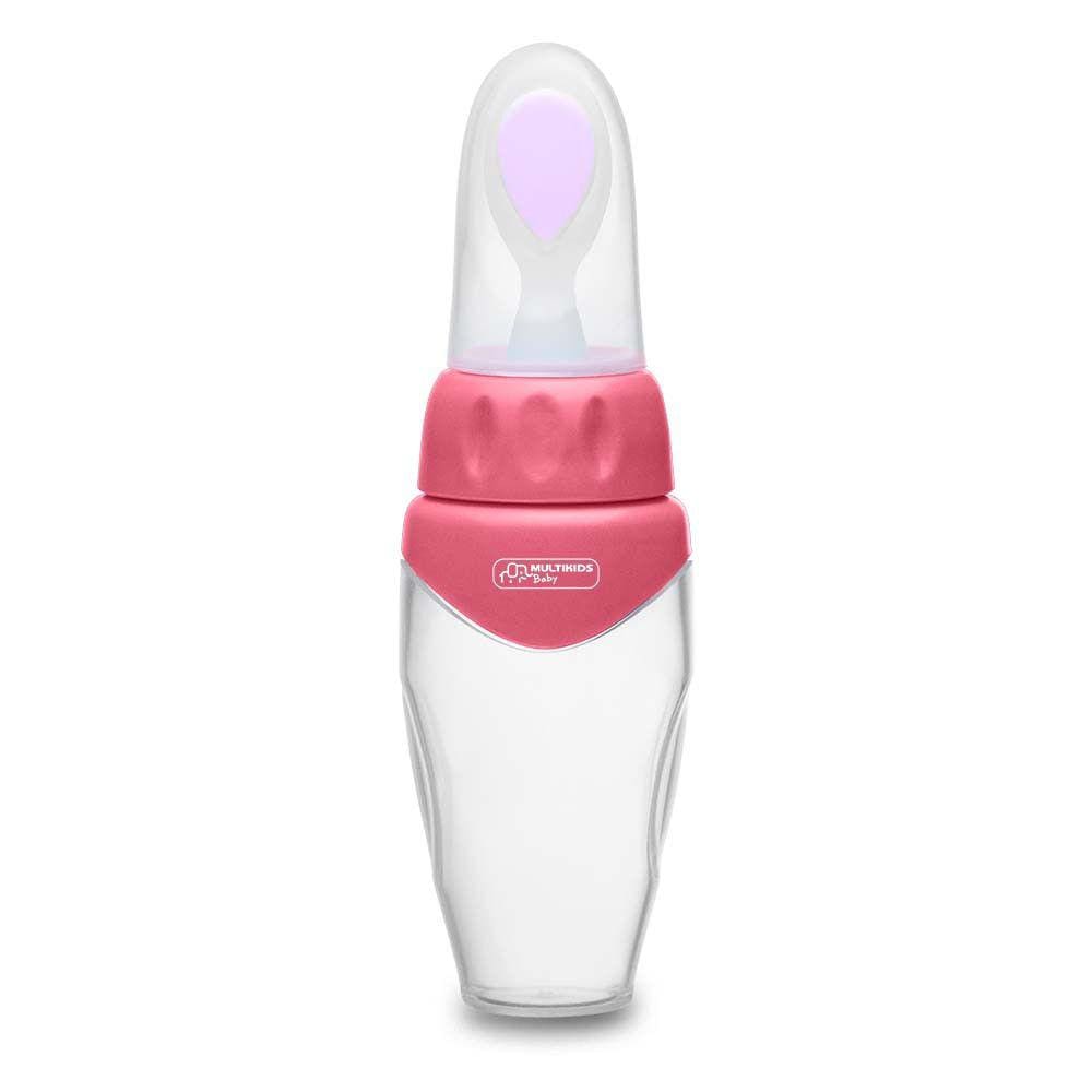 Colher Dosadora para Papinha Funny Meal Rosa Multikids Baby BB068