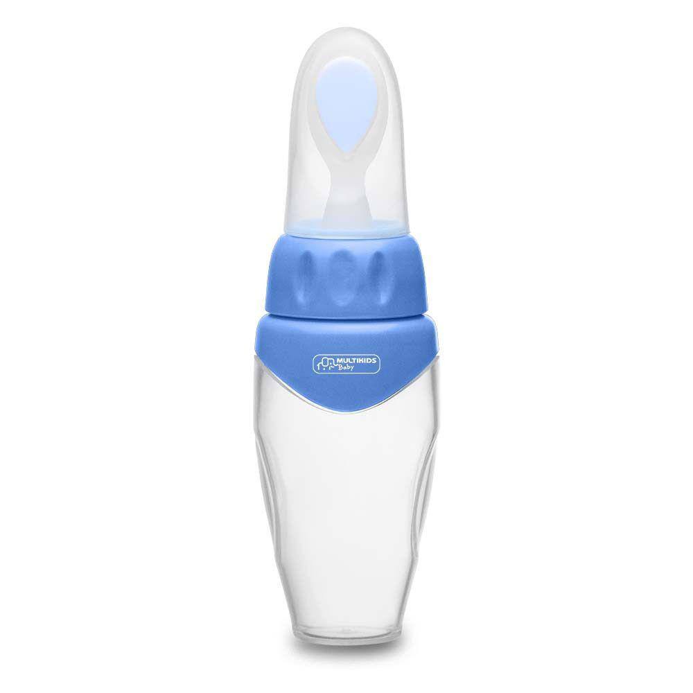 Colher Dosadora para Papinha Funny Meal Azul Multikids Baby BB067