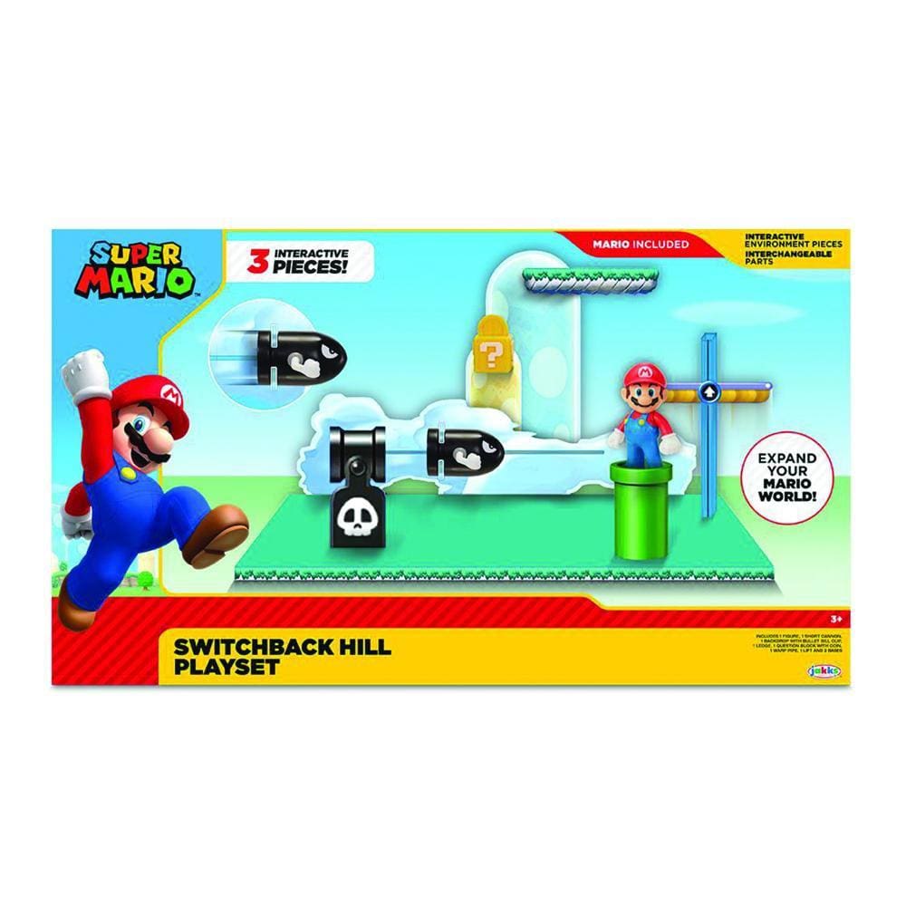 Super Mario - Switchback Hill Playset