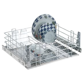 Gaveta Escorredor de Louça Prato 770mm com Bandeja Inox