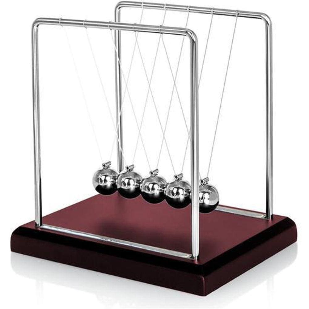 Pêndulo De Newton Decorativo Mesa De Escritório