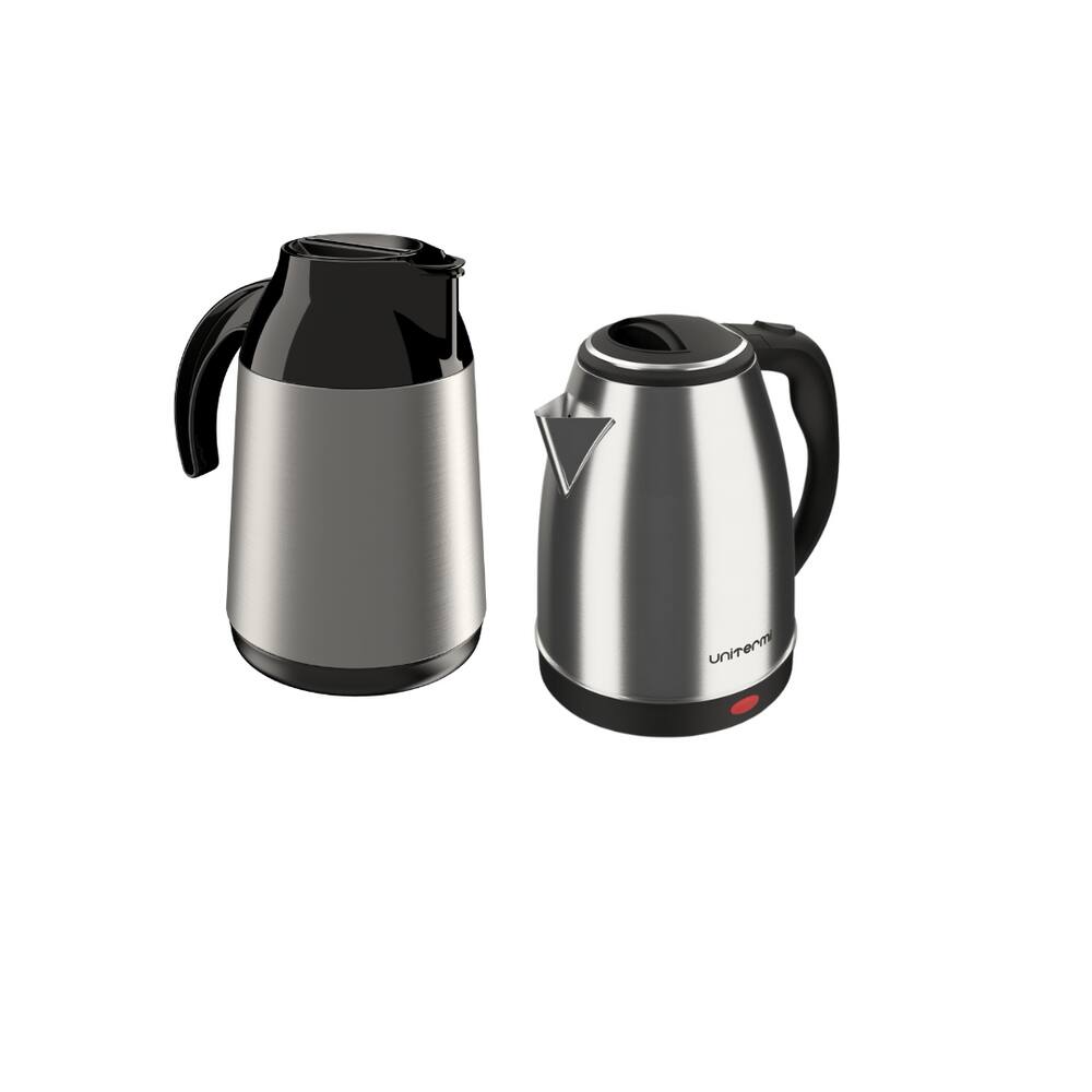 Chaleira elétrica 220V + Garrafa Térmica Inox Berlim 0,6l