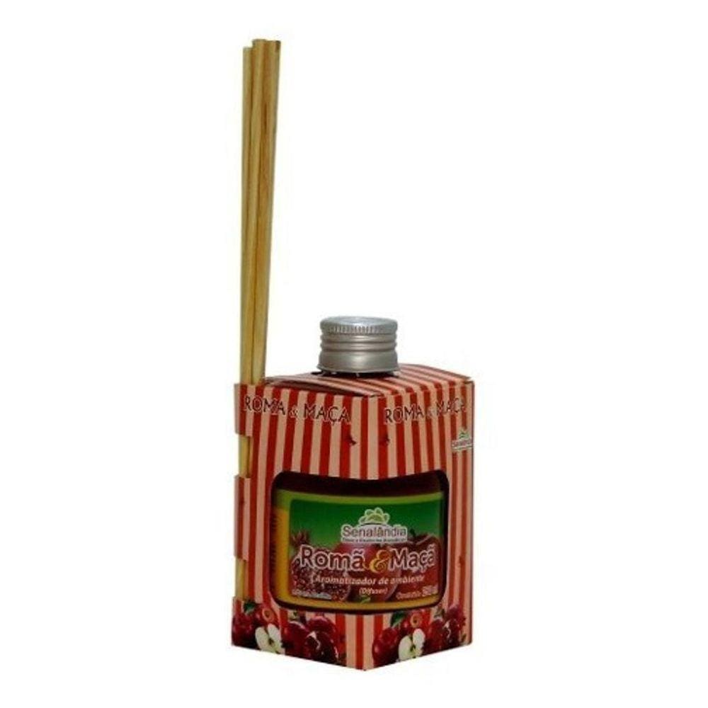 Aromatizante Difusor Ambientes Aromas 280 Ml Romã E Maçã