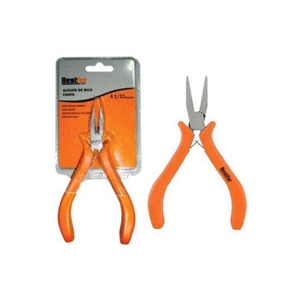 Alicate De Bico Chato 4,5" Bestfer