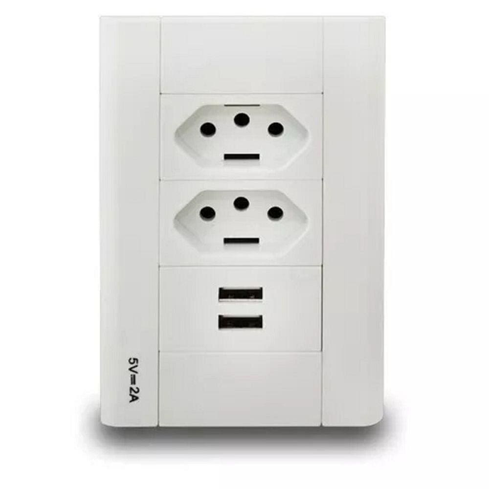 Tomada Usb Duo