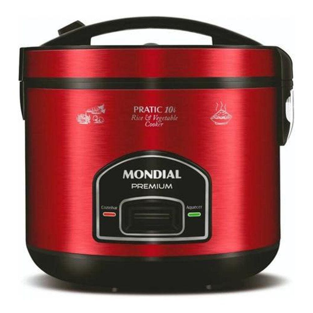 Panela De Arroz Mondial 700W PE-46-10X 110V Vermelha