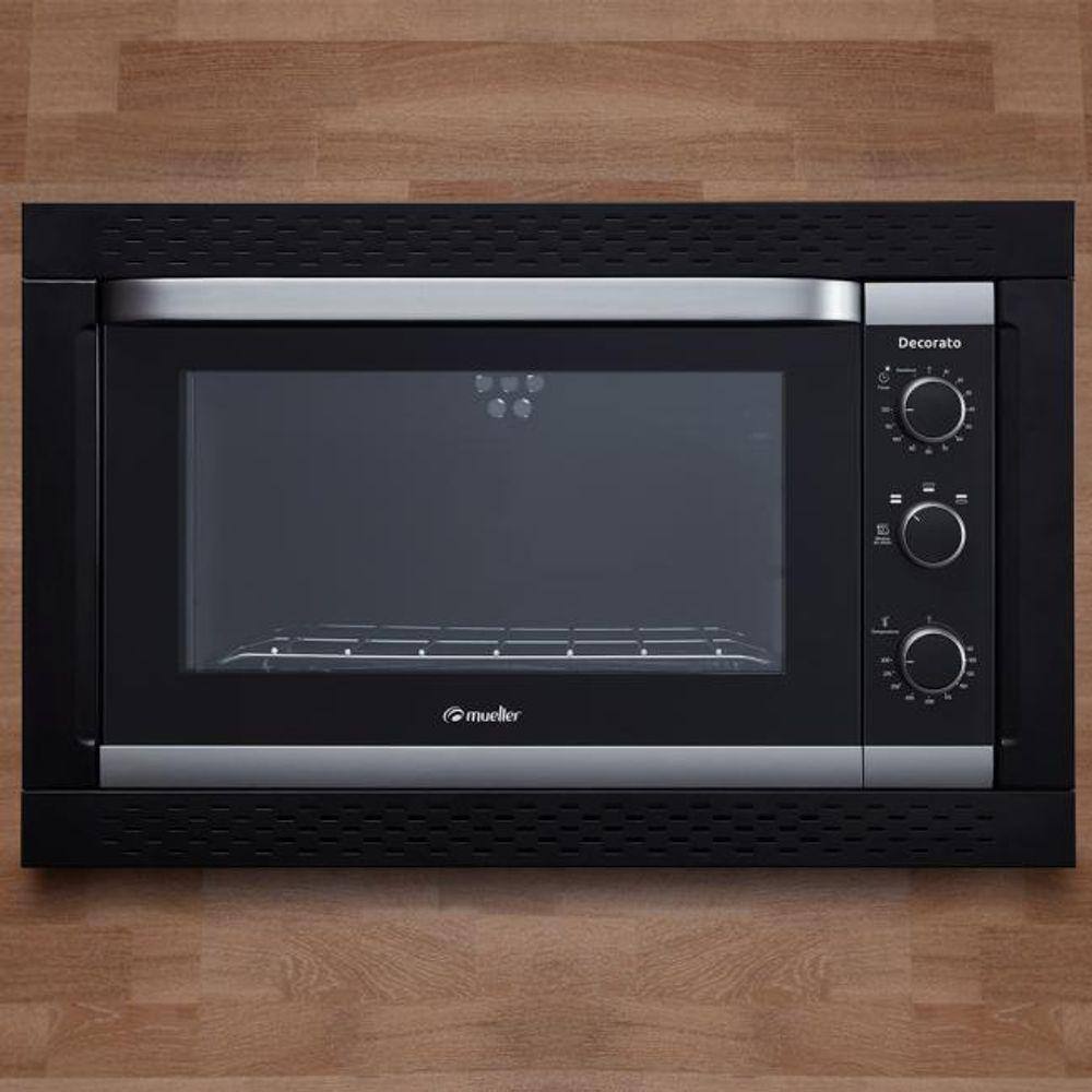 Forno Mueller Eletrico Decorato Preto G3 220 V