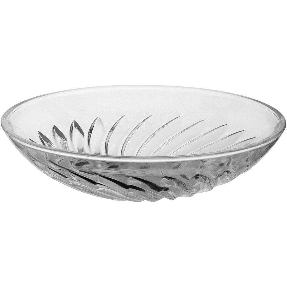 VICENZA CENTRO MESA 8x31x31cm CRISTAL ECO TRANSP
