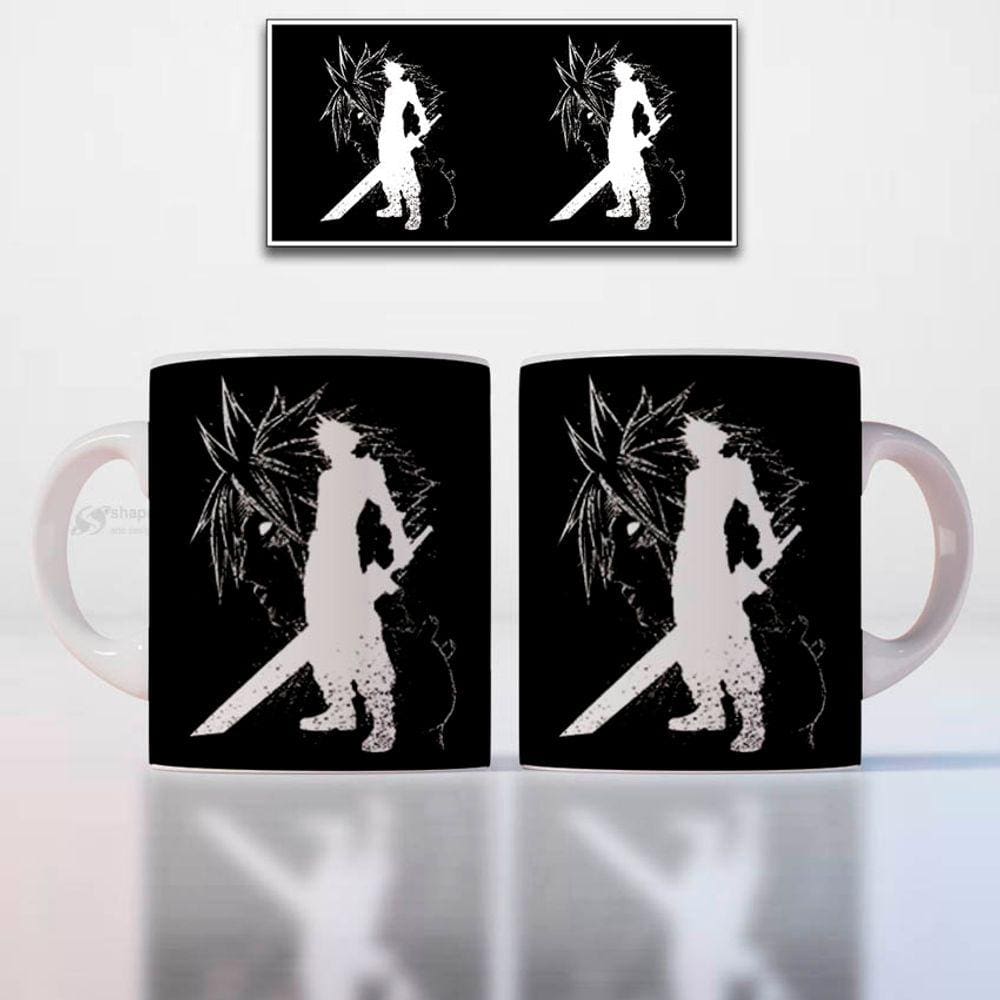 Caneca Cerâmica Silueta Anime Mod.18