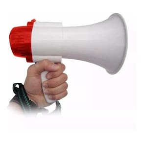 Megafone Portatil Sirene Divulgar Campanha Eleitoral
