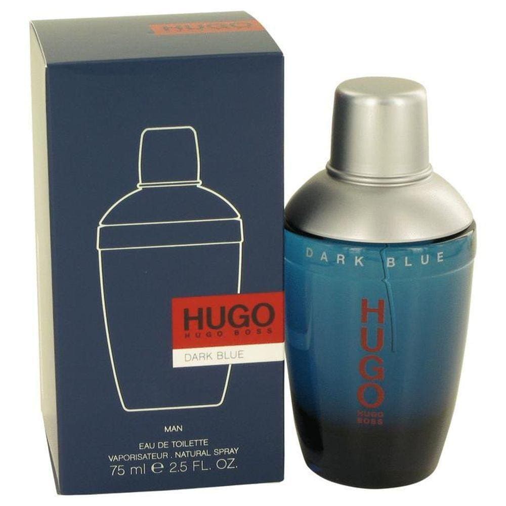 Perfume/col. Masc. Dark Blue Hugo Boss 75 Ml Eau De Toilette