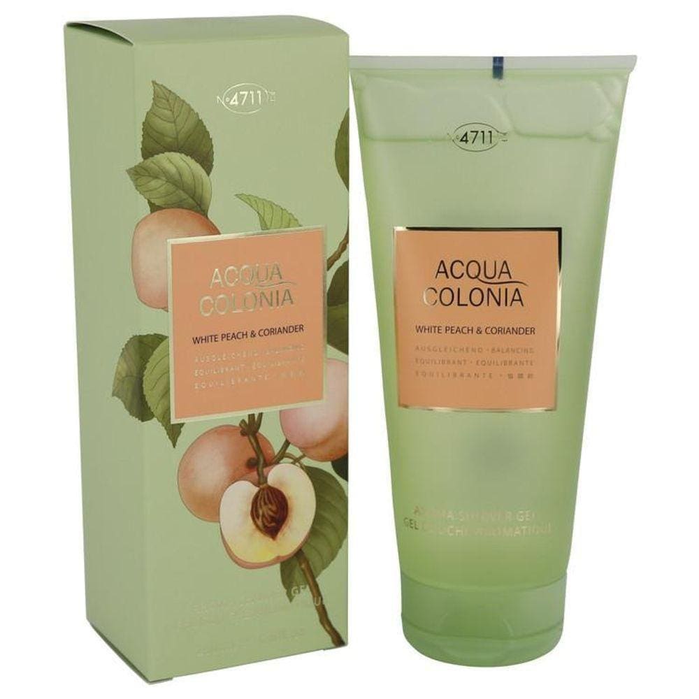 Perfume Feminino 4711 Acqua Colônia White Peach Coriander Maurer & Wirtz 200 Ml Gel Banho