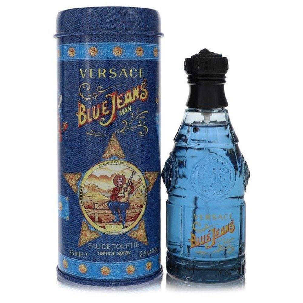 Perfume/col. Masc. Blue Jeans Versace (nova Embalagem) 75 Ml Eau De Toilette