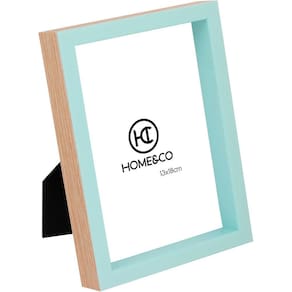 HOME&CO PUJALS PORTA-RETRATOS 13X18 20x15x5cm PLÁSTICO AZUL
