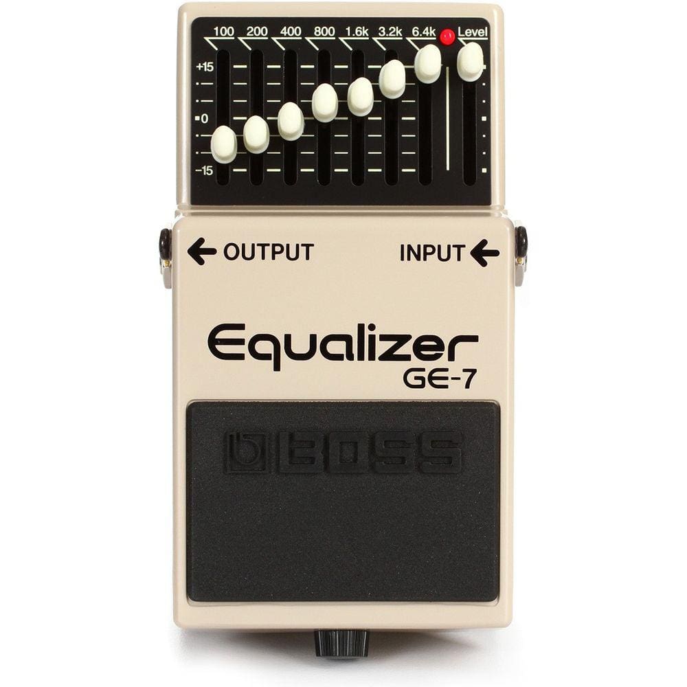 Pedal Boss Equalizador Grafico Ge7 Para Guitarra