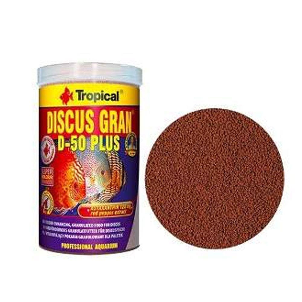 Ração Para Acará Disco - Tropical Discus D50 Plus Gran 44g