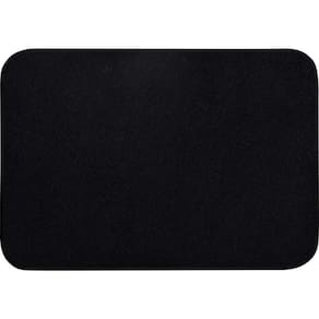 Mouse Pad Tecido Preto Emborrachado - Qualidade