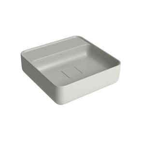 Cuba de Apoio Deca Slim 40x40 L.11040.M.20 Quadrada com Mesa Barbante