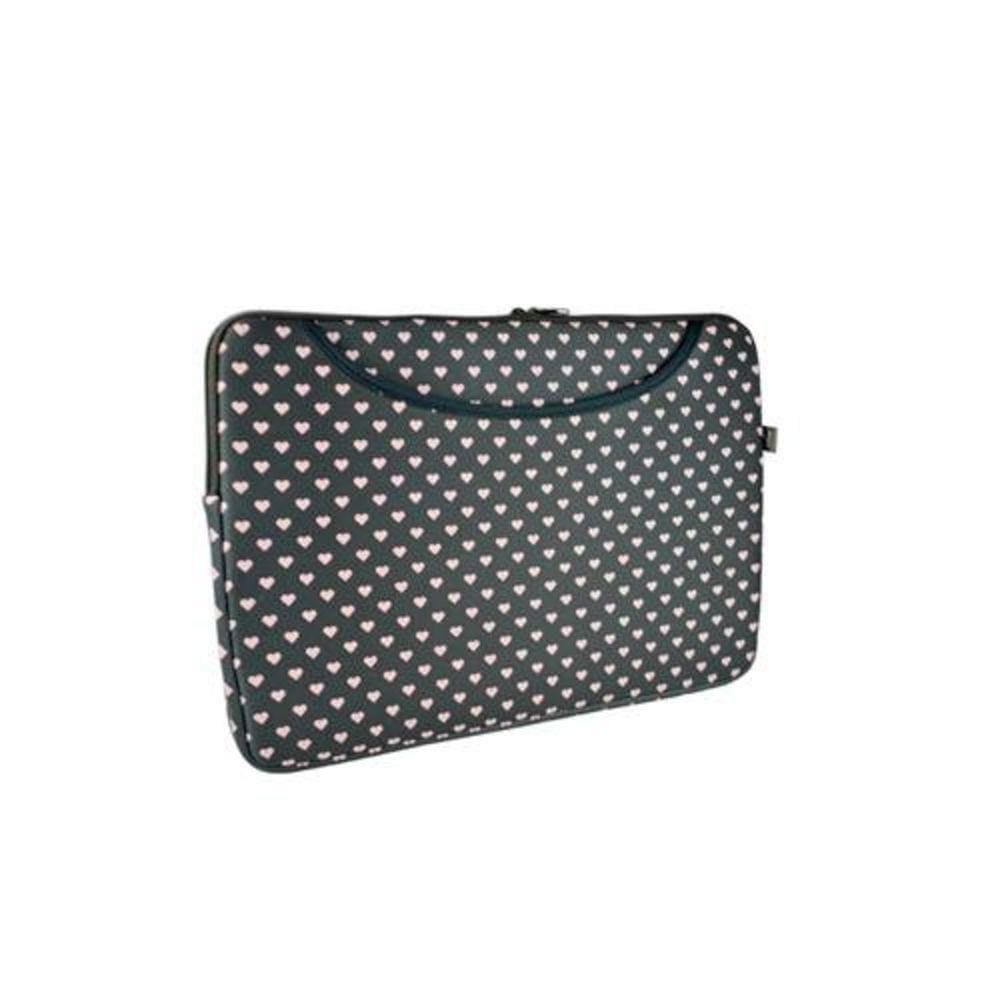 Case Para Notebook 14 Poa Love Chocolate, Sem Bolso - Reliza