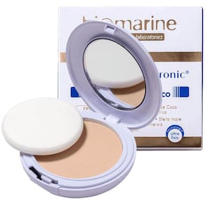 Pó Compacto Ácido Hialurônico Fps 75 Bege 12G Biomarine