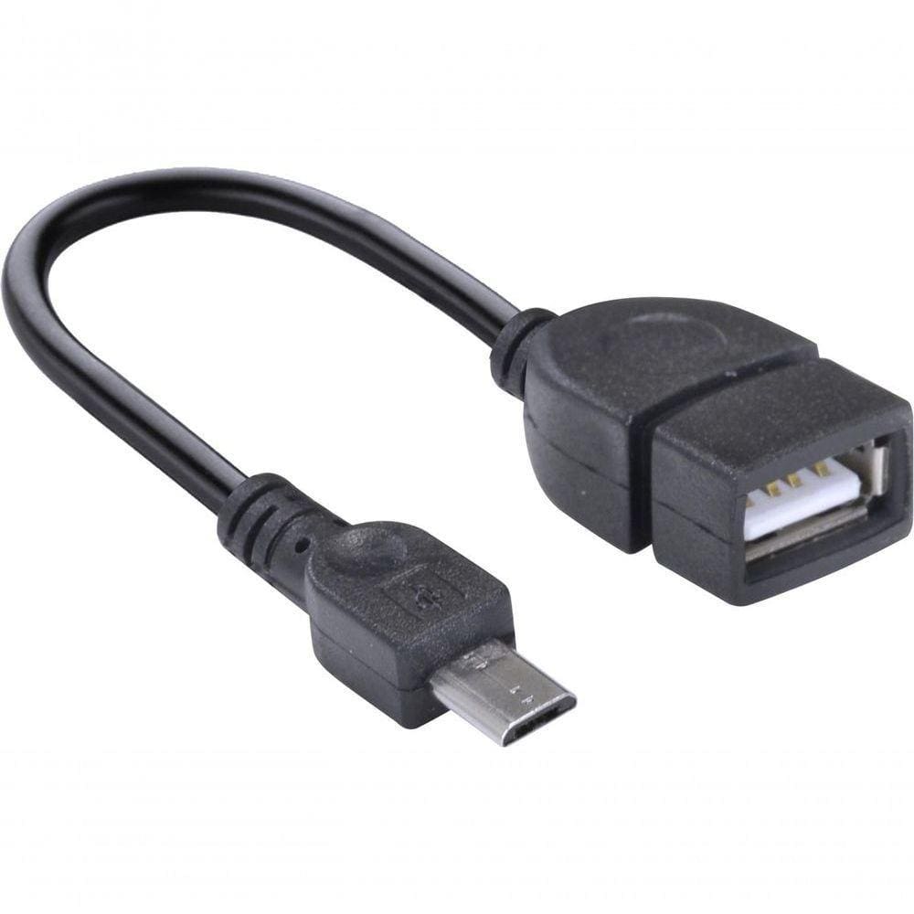 Adaptador Usb Fêmea Para Micro Usb Com Função Otg Ufmu-Otg