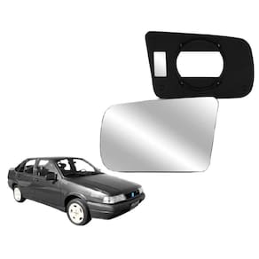 Lente Retrovisor Com Base Tempra Eletrico 93.. Lado Direito