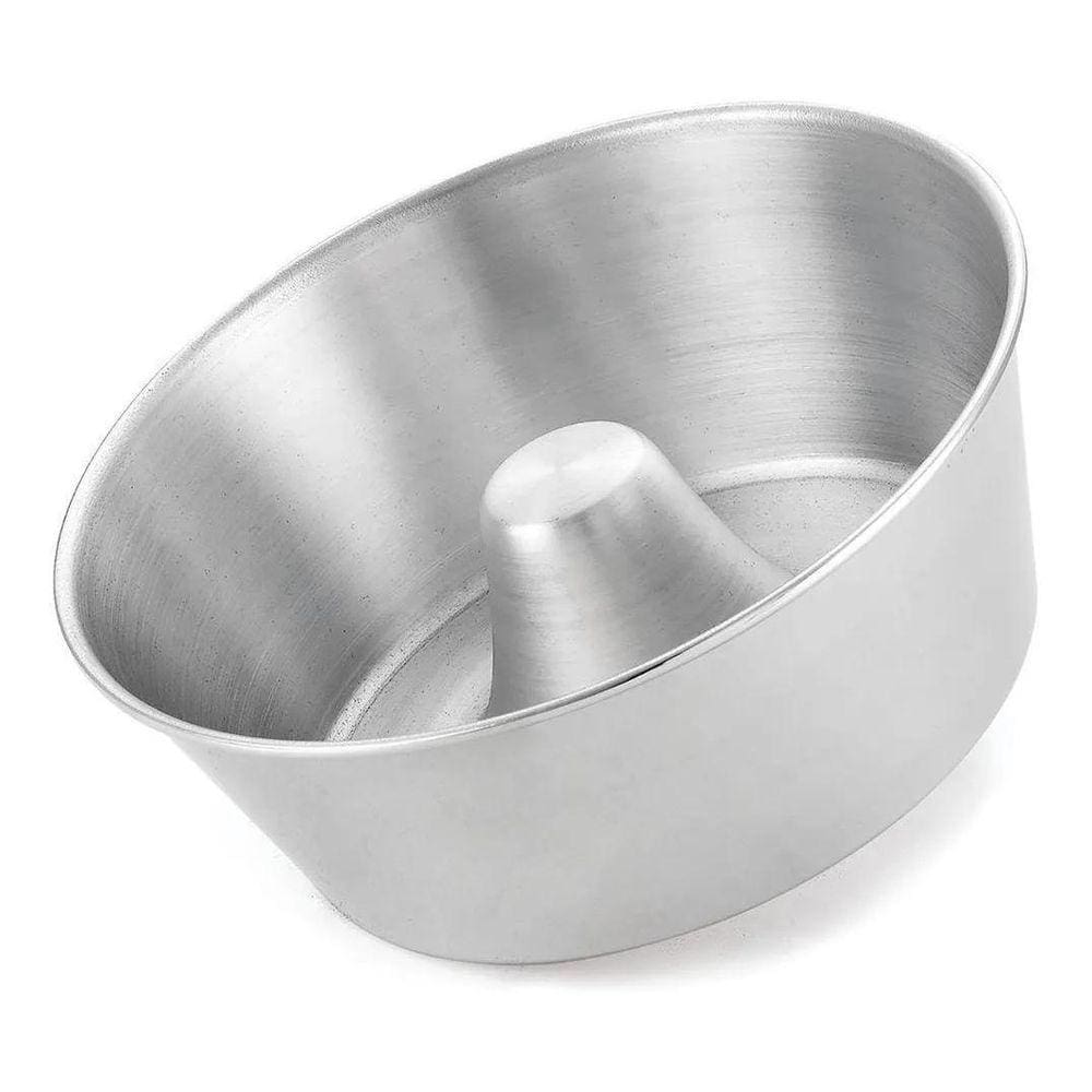 Forma De Bolo Reforçada Cônica Com Tubo 18X8Cm 1,5 Lts Nigro