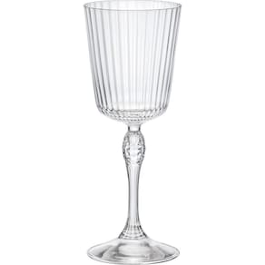 BORMIOLI ROCCO AMERICA `20S TAÇA COQUETEL 20x8x8cm 240ml CRISTAL TRANSP 6PÇ