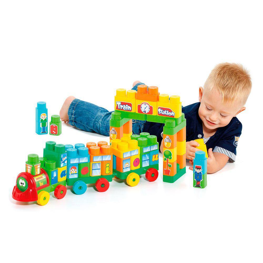 Baby Land Trenzinho Didático 70 Peças - Cardoso