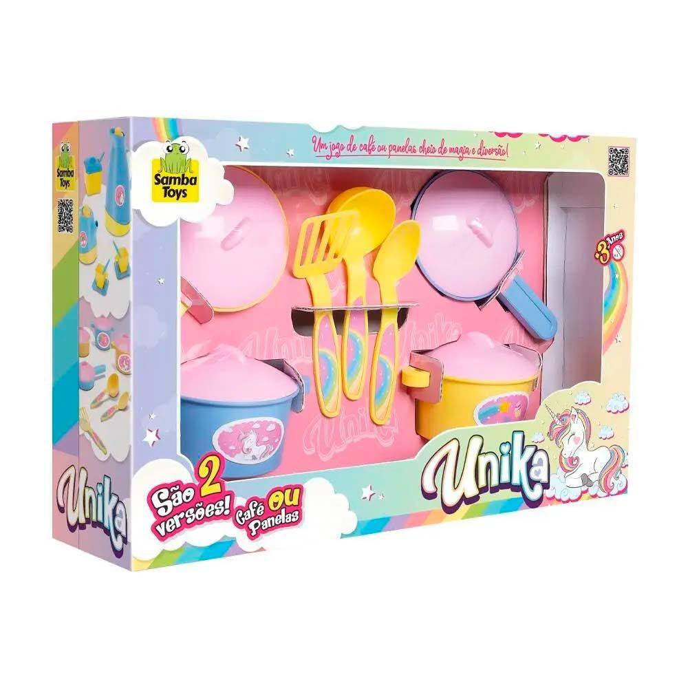 Joguinho de Café Infantil - Hora do Café - Unika - Samba Toys