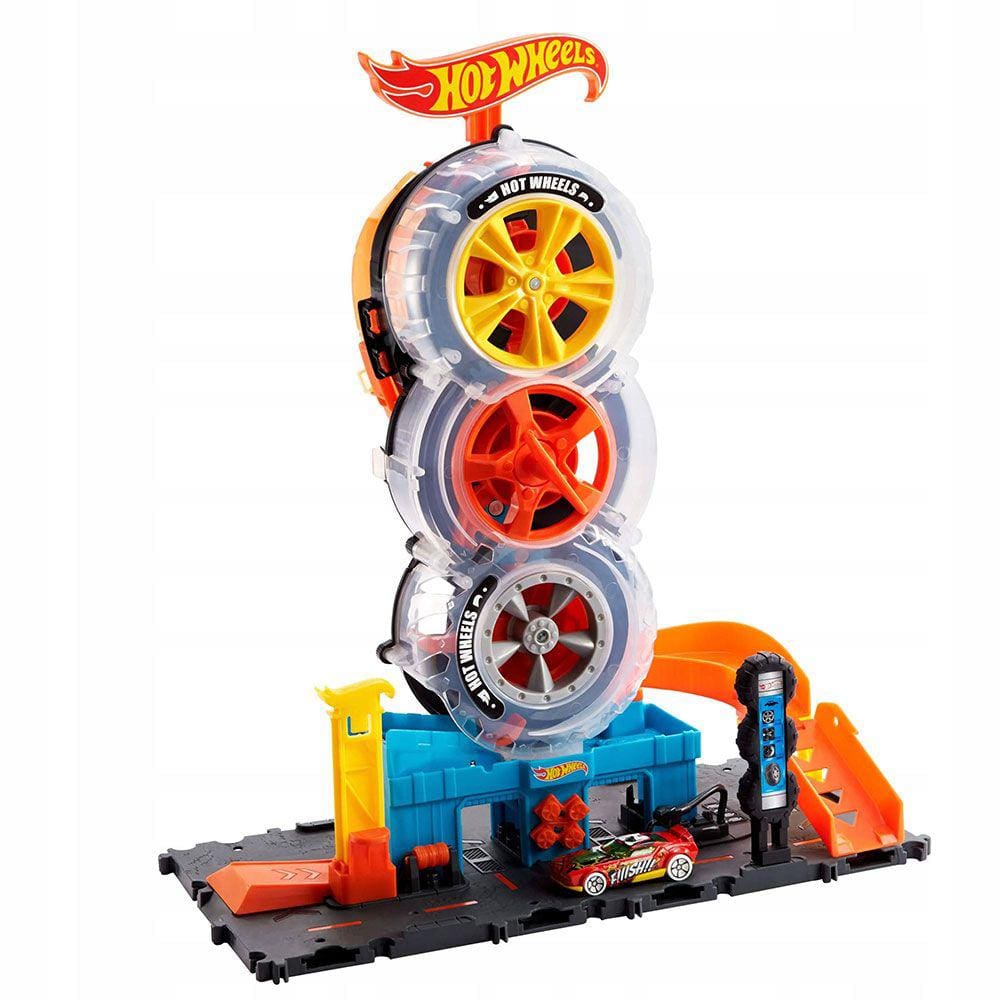 Conjunto de Pista Hot Wheels - Monster Trucks - Desafio do Giro