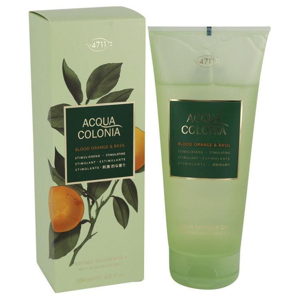 Gel De Banho Feminino 4711 Acqua Colônia Blood Orange Basil Maurer & Wirtz 200 Ml