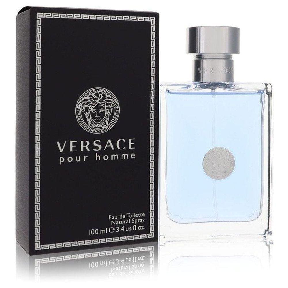 Perfume/col. Masc. Pour Homme Versace 100 Ml Eau De Toilette