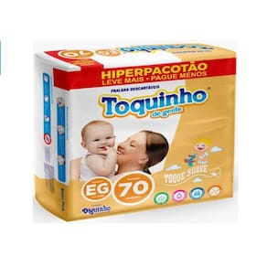 Fralda Inf Toquinho De Gente  Hiper Eg/70
