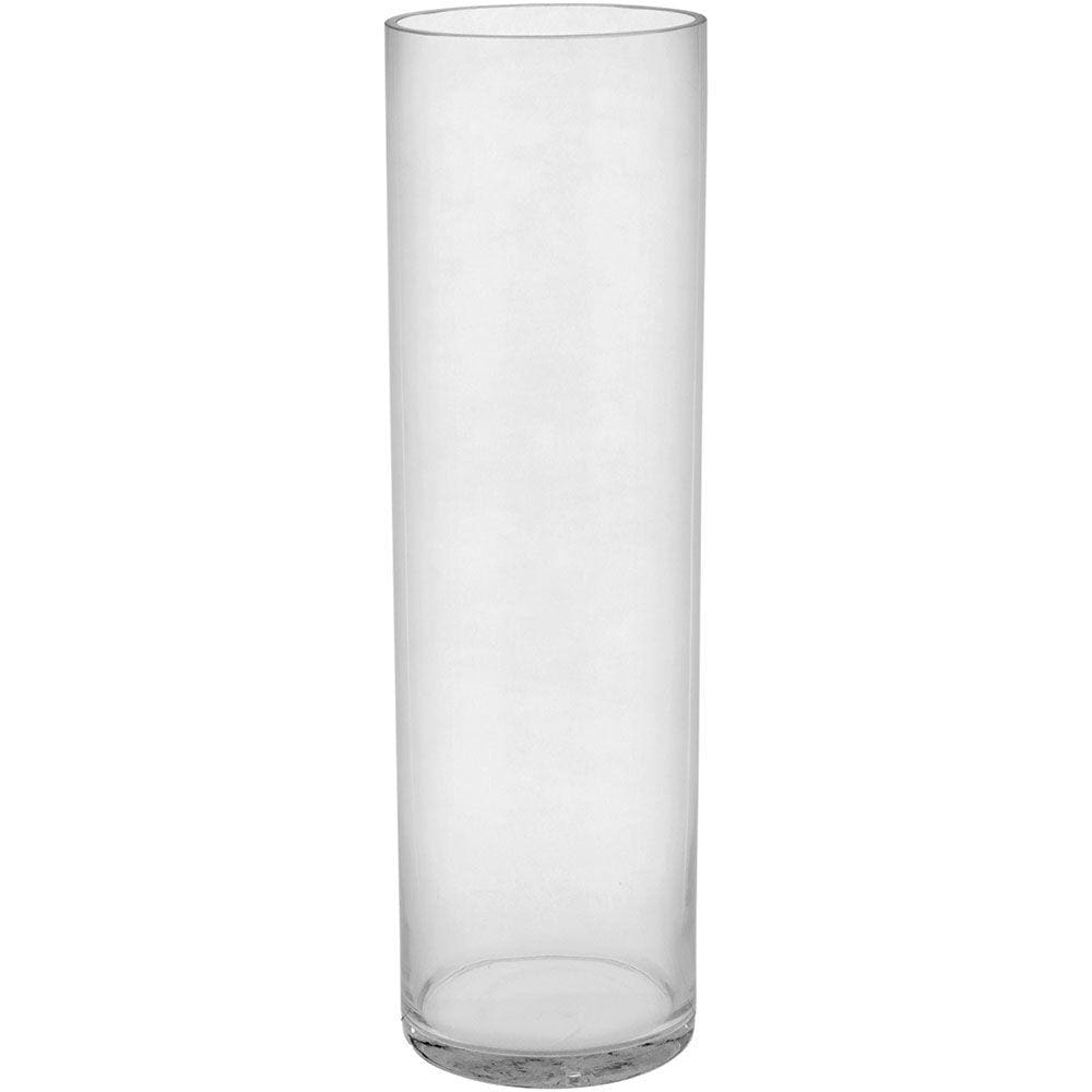 PLAIN VASO 61x18x18cm VIDRO TRANSP