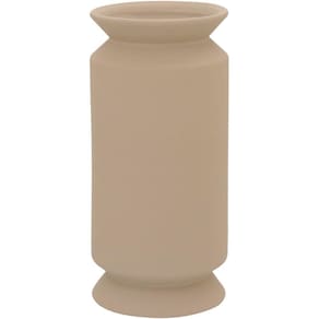 WINNIE VASO 25x12x12cm CERÂMICA BEGE