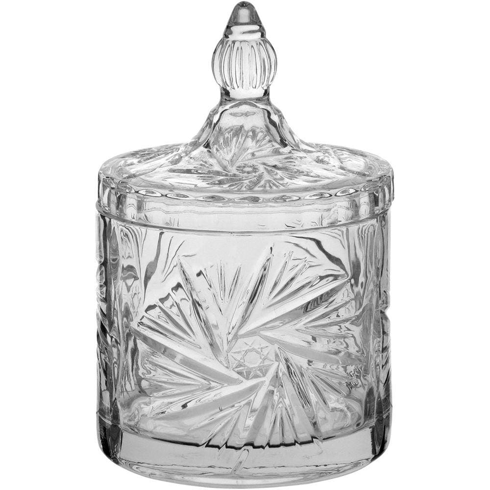 POTICHE 16x10x10cm VIDRO TRANSP