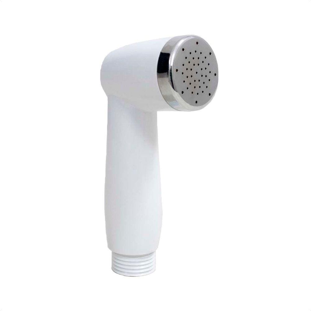 Ducha Manual Higiênica sem Gatilho Disparador ABS Branco
