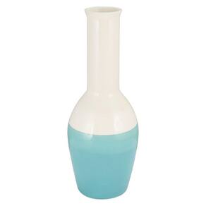 AQUAMARE GARRAFA DECORATIVA 41x16x16cm CERÂMICA AZUL