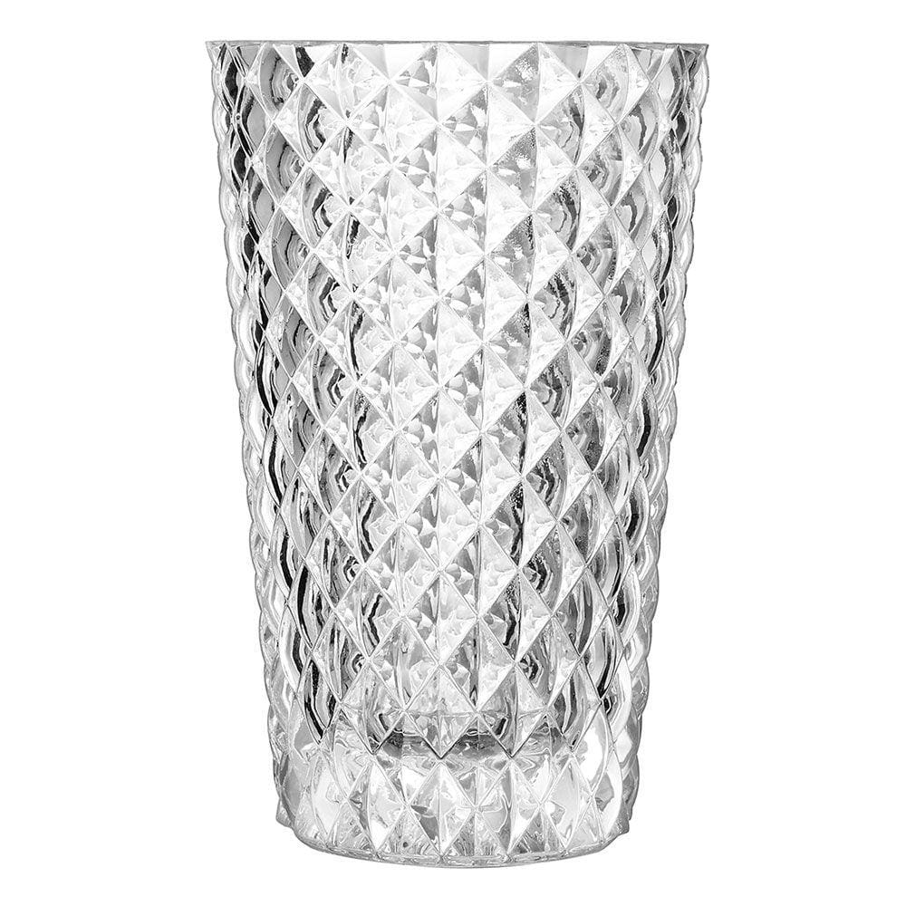 MYTHE VASO 27x17x17cm CRISTAL TRANSP