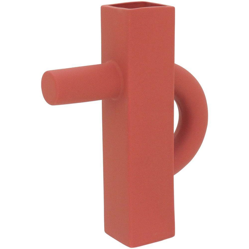 ERICK VASO 24x19x5cm CERÂMICA CORAL
