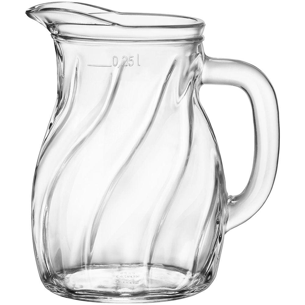 BORMIOLI ROCCO BISTROT JARRA 12x8x8cm 250ml VIDRO TRANSP