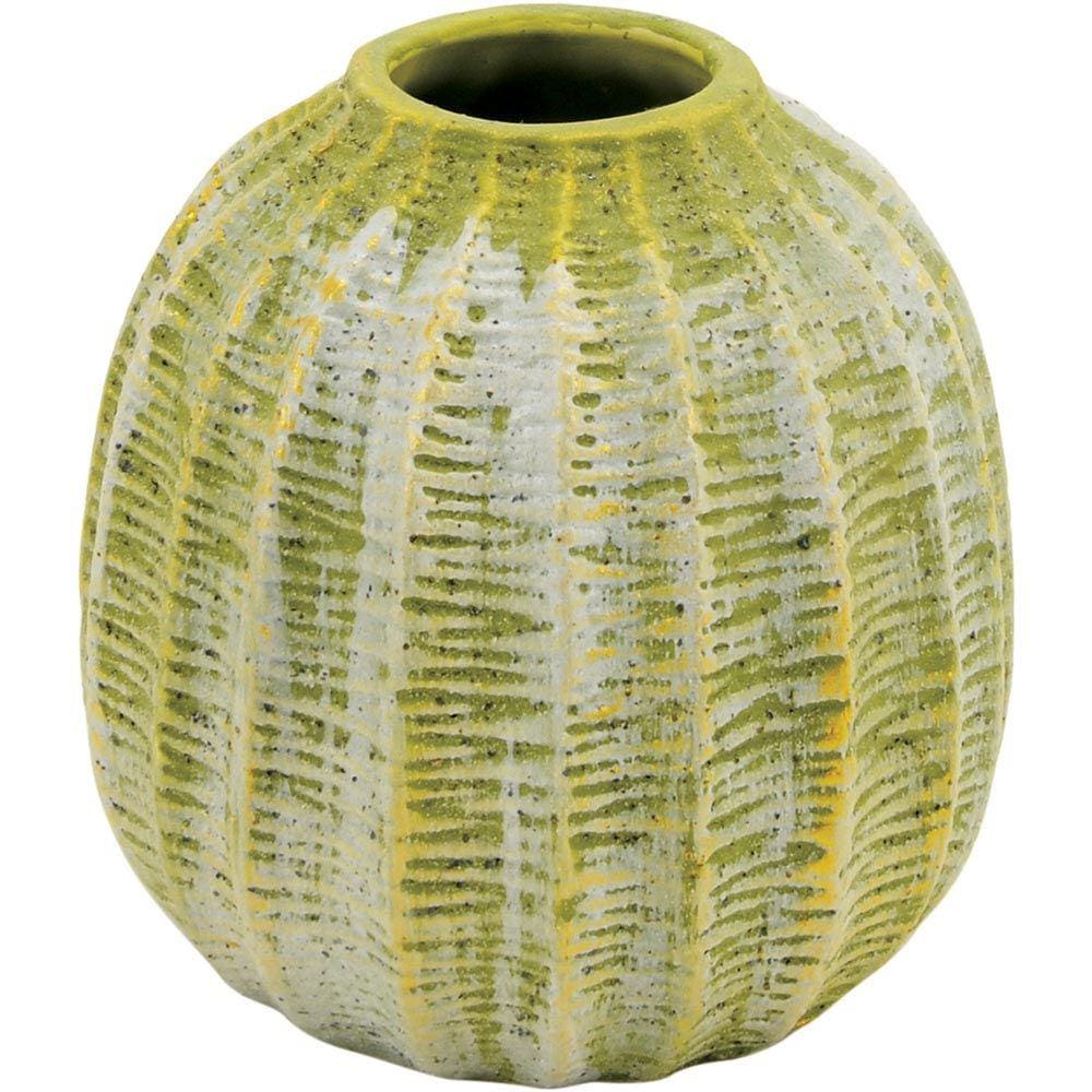 HOME&CO ALBERO VASO 15x14x14cm CERÂMICA VERDE