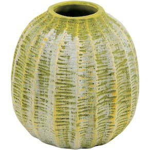 HOME&CO ALBERO VASO 15x14x14cm CERÂMICA VERDE