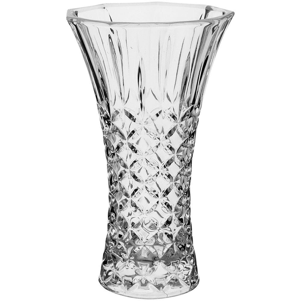LORETTA VASO 24x14x14cm VIDRO TRANSP