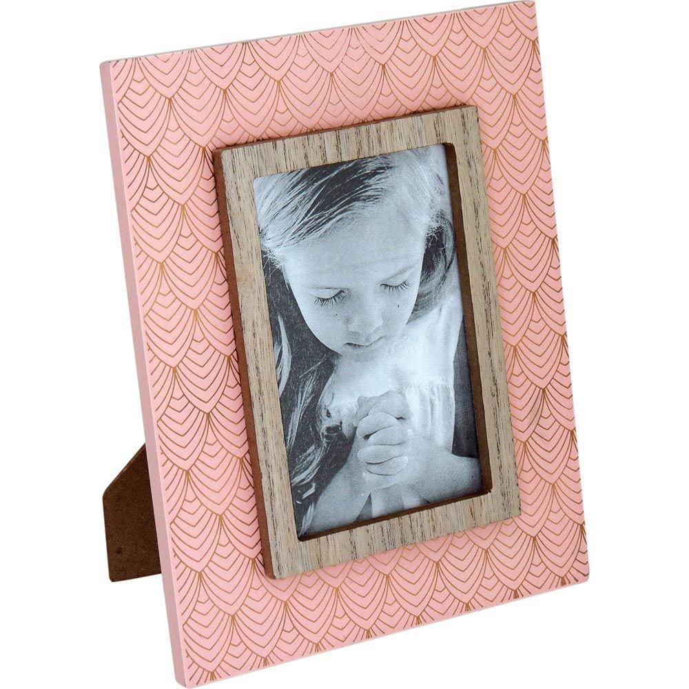 MAITÊ PORTA-RETRATOS 10X15 23x18x1cm MDF ROSA